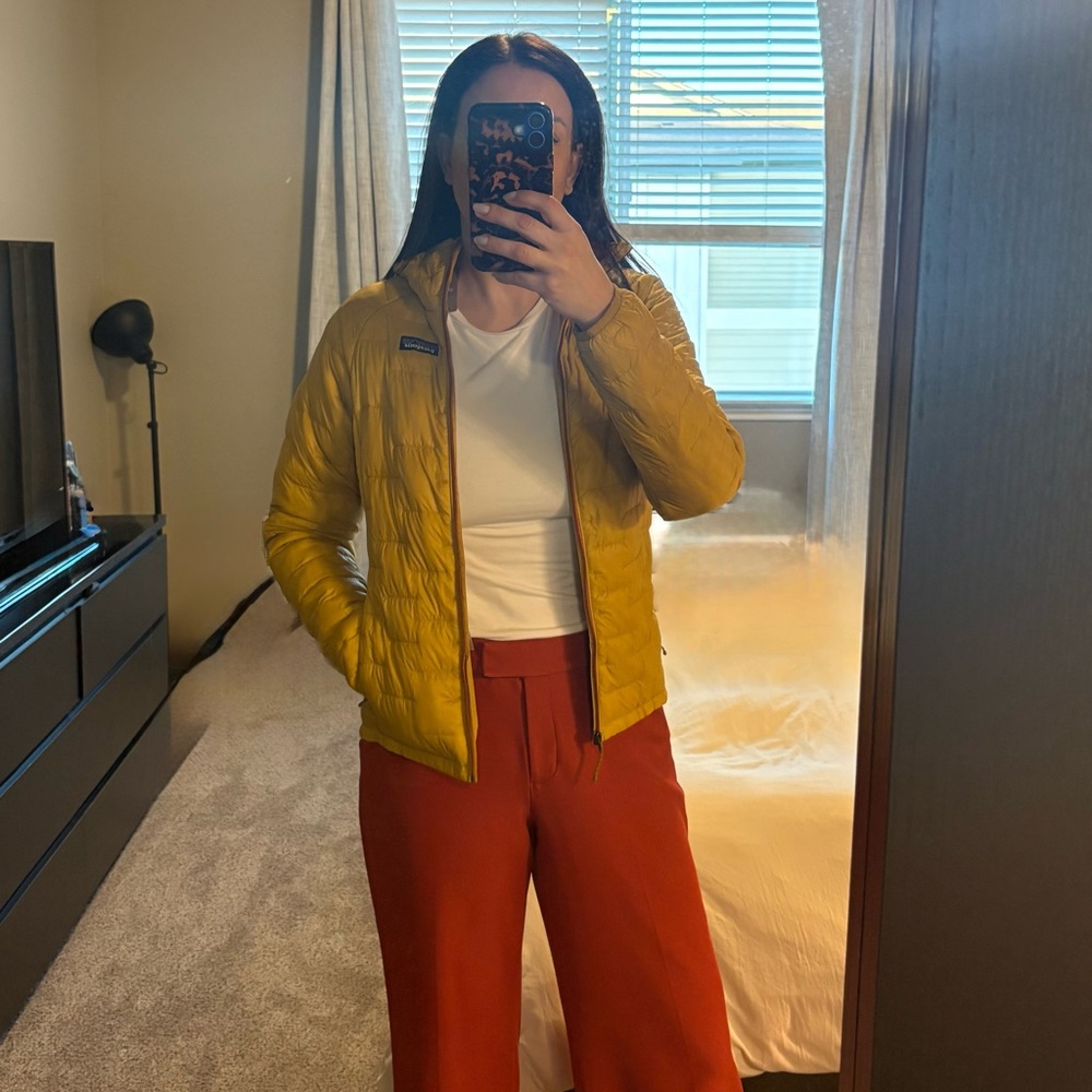 NWT Patagonia Mustard Puffer Jacket - Picture 12 of 12